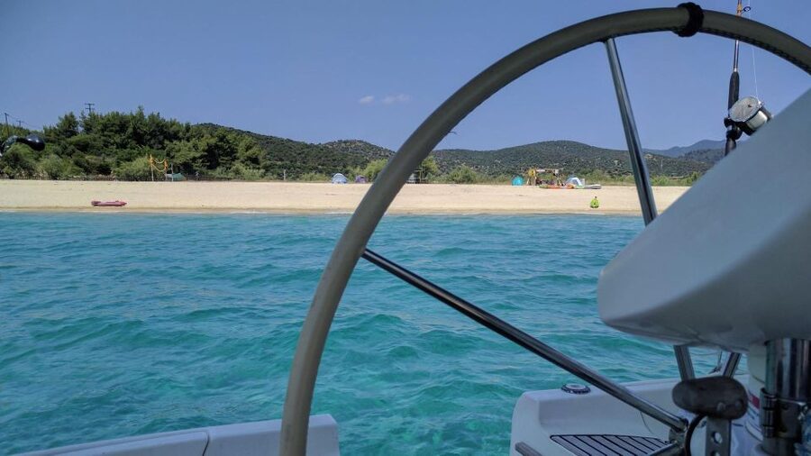 From Neos Marmaras: Halkidiki Islets and Coves Cruise - Setting sail from Neos Marmaras Port