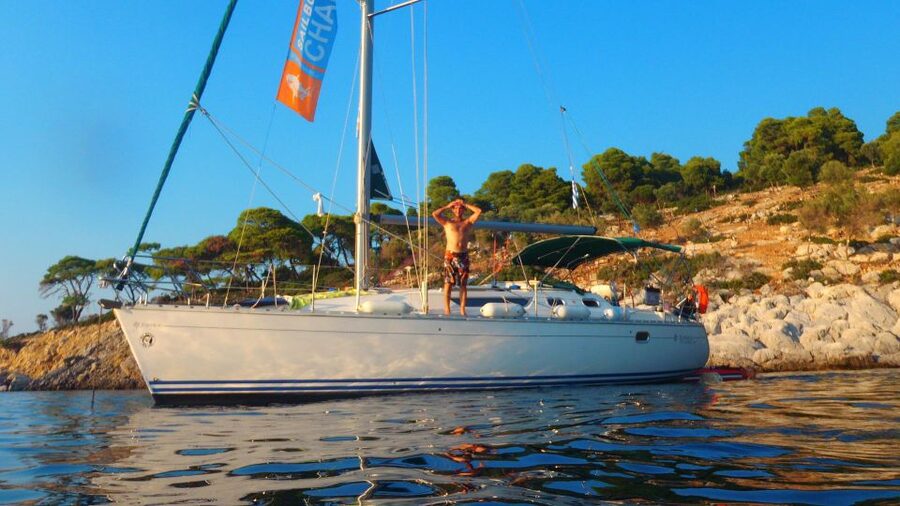 From Neos Marmaras: Halkidiki Islets and Coves Cruise - Practical expectations for a small yacht