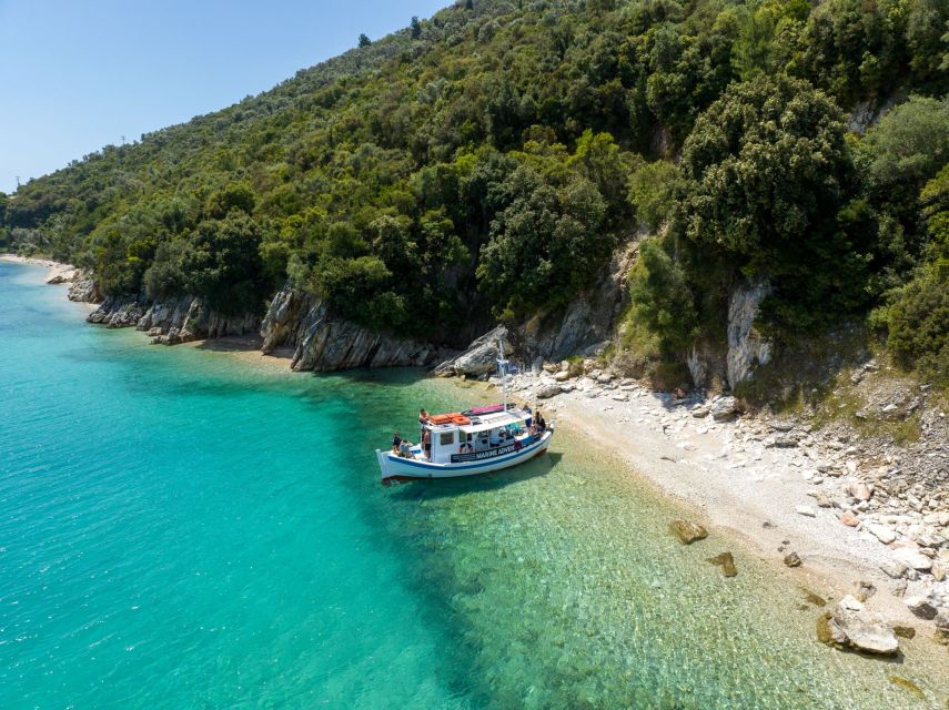 From Nidri: Marine Wildlife Cruise with Lunch and Swim Stops - The underwater caves are the day’s big moment
