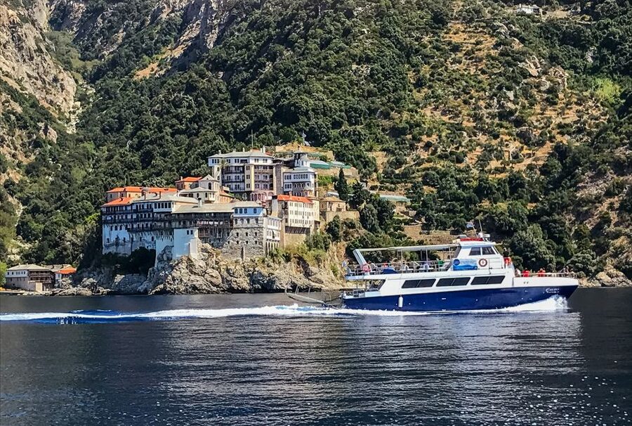 From Ouranoupolis: Cruise to Mount Athos Monasteries - Dolphins, monk seals, and the quiet of the sea