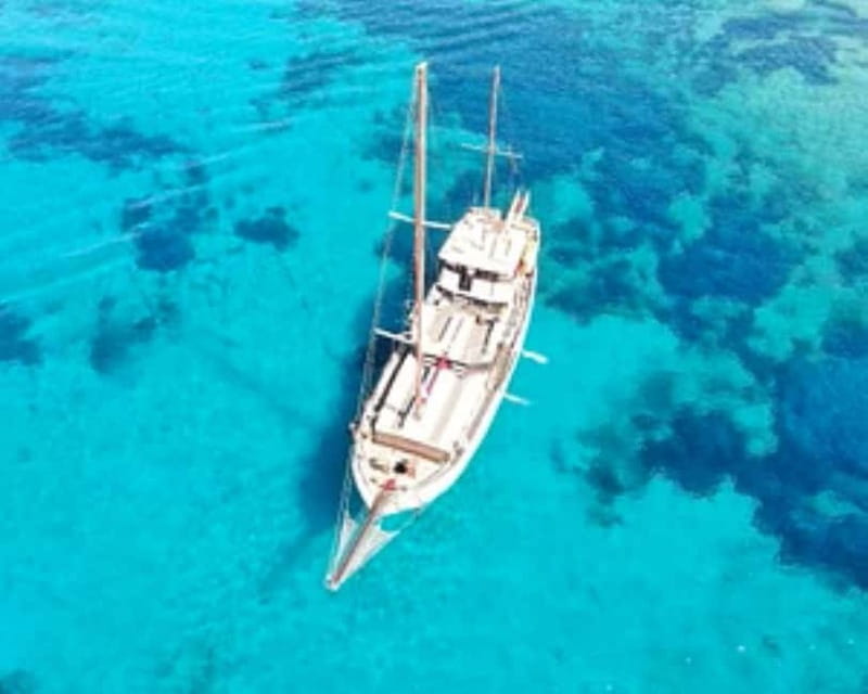From Paros : Antiparos and Despotiko Full Day Cruise - Antiparos From the Water