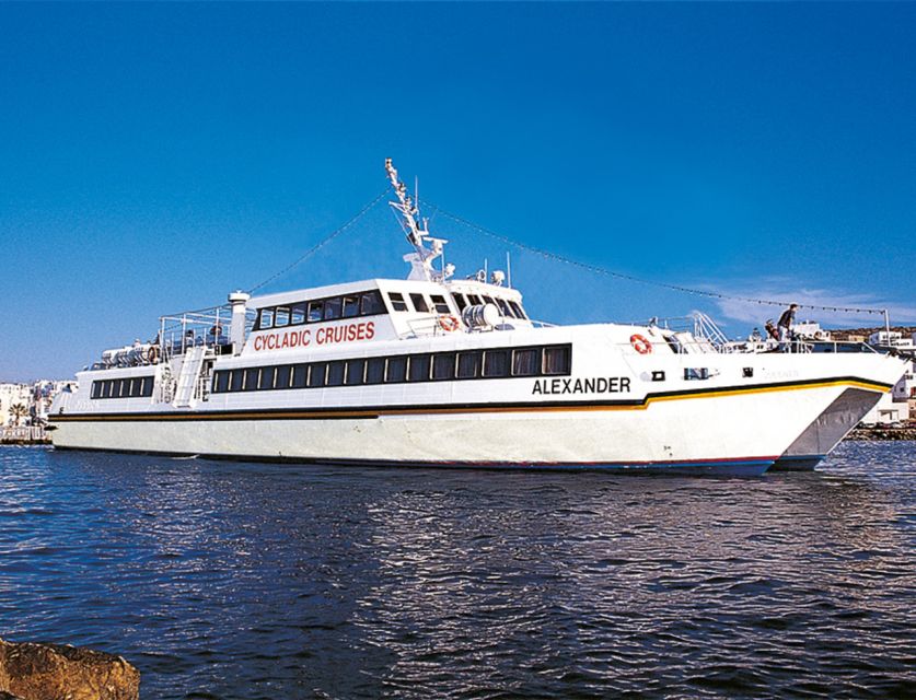 From Paros: Santorini full-Day Trip - The 11-hour boat journey across the Aegean