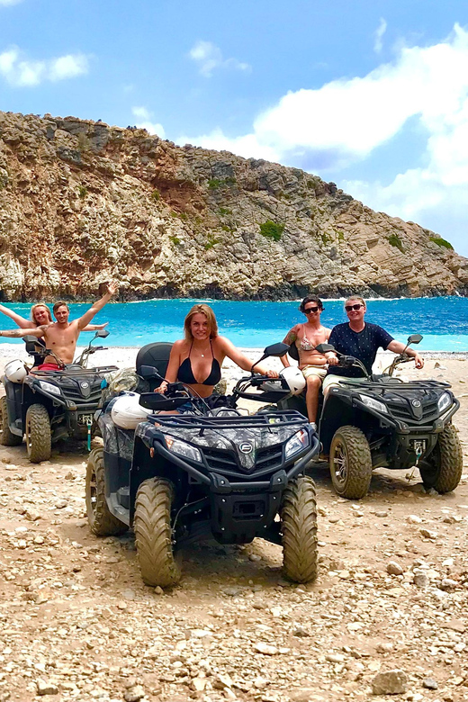 From Platanias: Quad safari with Hotel transfer - Key points before you book
