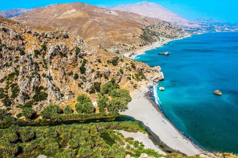 From Rethymno/Chania: Day Trip to Preveli Palm Beach - Two hours at Preveli Beach