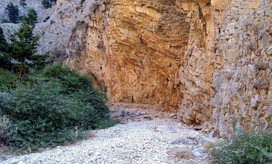 From Rethymno/Chania: Imbros Gorge Hike - What the trail feels like underfoot