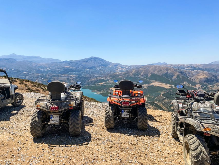 From Rethymno: Half-Day Quad Bike Safari - The final ride toward Prassies