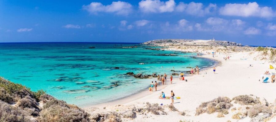 From Rethymno/Kavros: Elafonisi Island Pink Sand Beach Tour - The long bus ride from Rethymno or Kavros