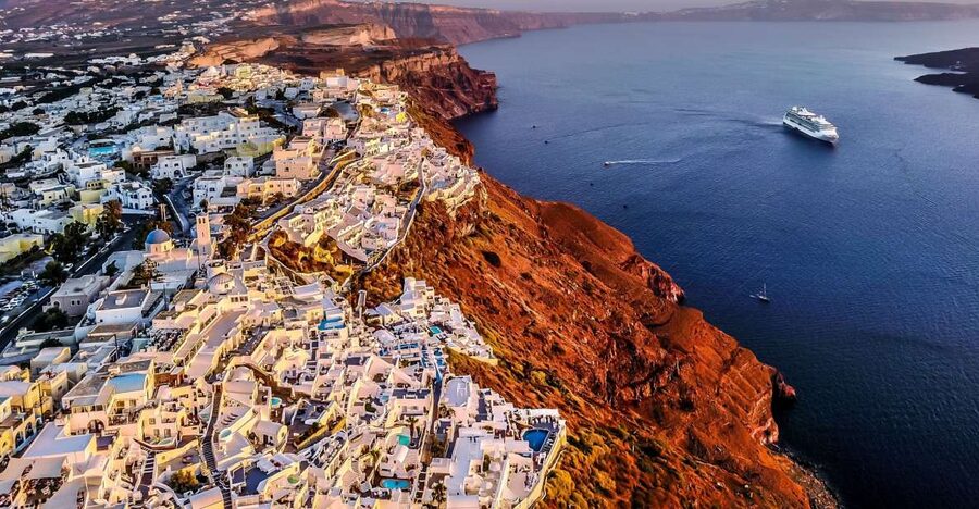 From Rethymno Port: Day Tour to Santorini - Leaving Rethymno on the Elite Jet