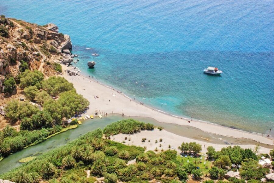 From Rethymno: Preveli Palm Beach and Kourtaliotiko Day Trip - The possible Plakias stop