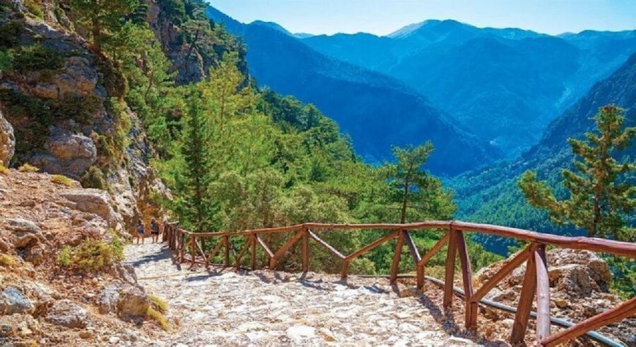 From Rethymno: Samariá Gorge Full-Day Hike - Walking through the gorge for 16 kilometers