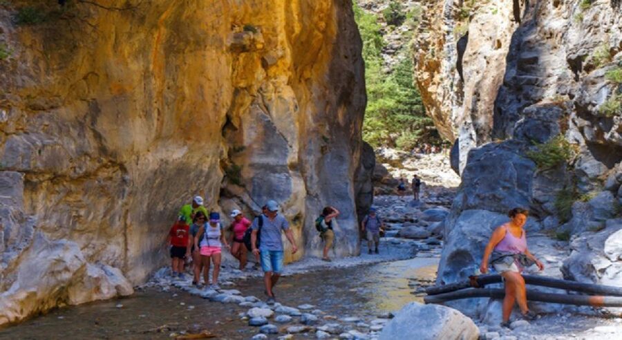 From Rethymno: Samariá Gorge Full-Day Hike - The Iron Gates and the narrowest part