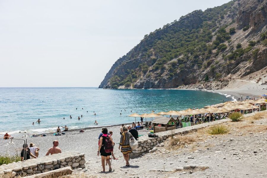 From Rethymno: Samaria Gorge Full-Day Trek, Pickup & Guide - Agia Roumeli: the well-earned reward