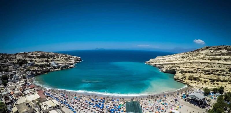 From Rethymno: Spili, Agia Galini, and Matala Tour - The guide can change the feel of the bus ride