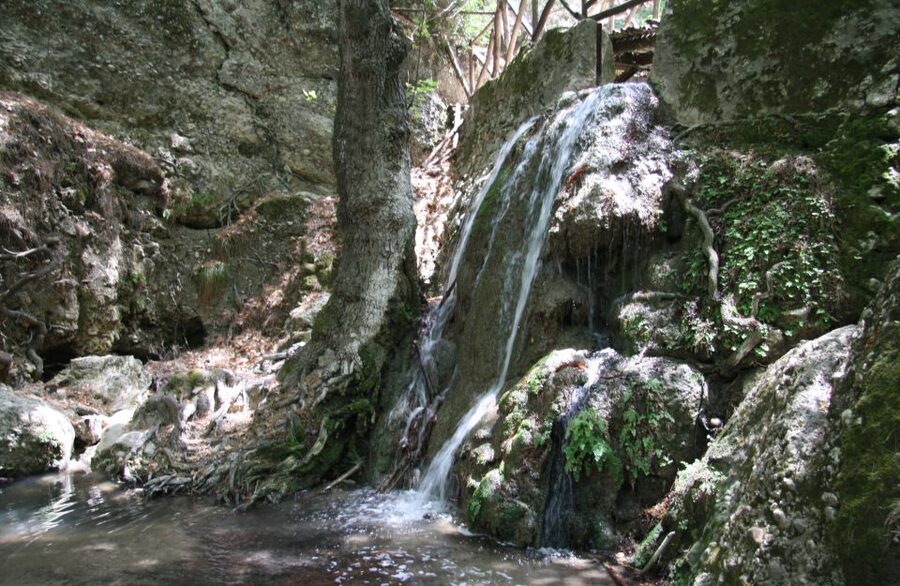 From Rhodes: Bus Tour to Lindos and the Seven Springs - Seven Springs: a cool tunnel and a fickle waterfall