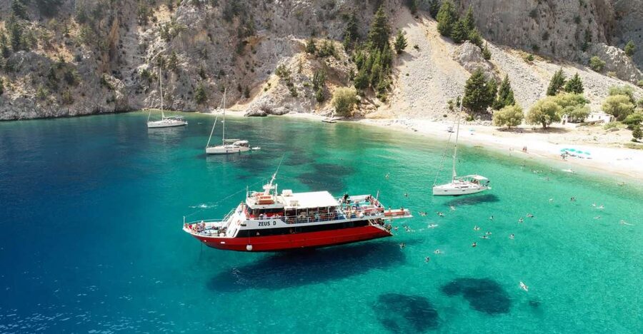 From Rhodes: Cruise to Symi Island and Saint George's Bay - Leaving Rhodes from Mandraki Harbour at 10:00
