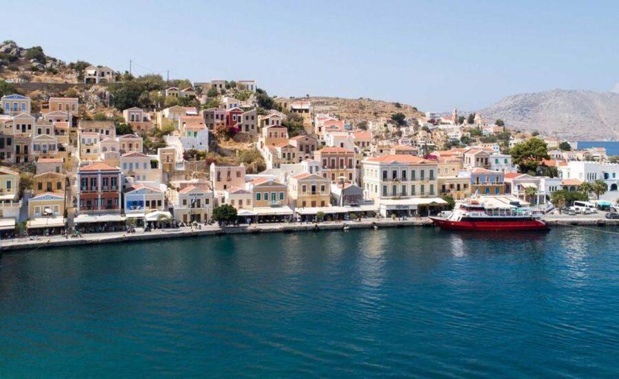 From Rhodes: Cruise to Symi Island and Saint George's Bay - St George’s Bay: clear water and a quick swim
