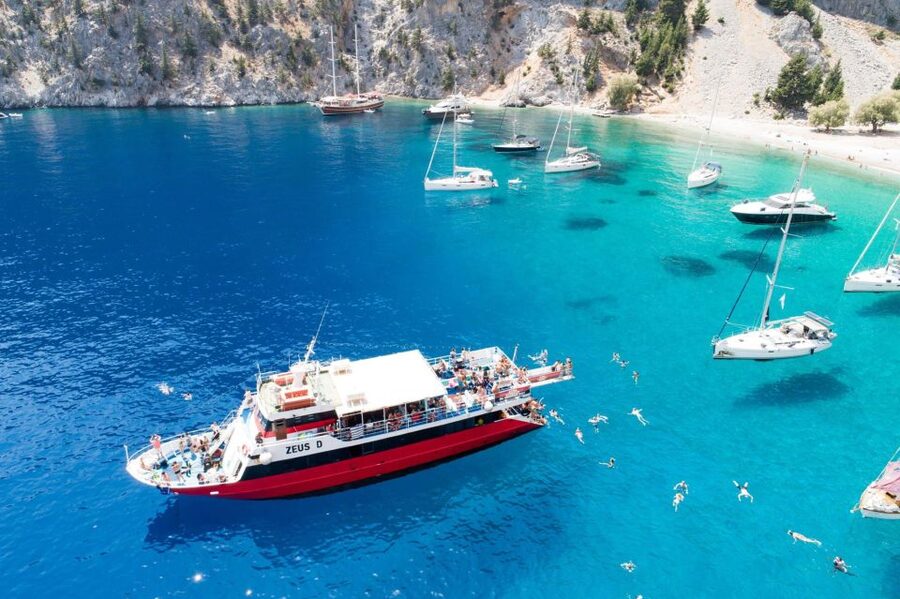 From Rhodes: Cruise to Symi Island and Saint George's Bay - The two-hour crossing to Symi