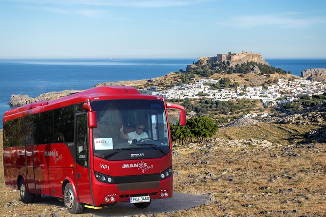 From Rhodes: Easy Morning Transfer to Lindos & 4 Hours Free Time - The five-minute Lindos viewpoint