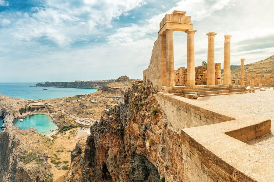 From Rhodes: Lindos Round-Trip Bus Transfer with Free Time - The drive to Lindos