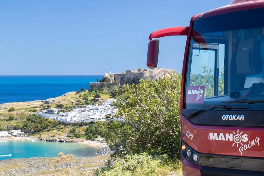 From Rhodes Town: Day Trip to Lindos - Key points at a glance