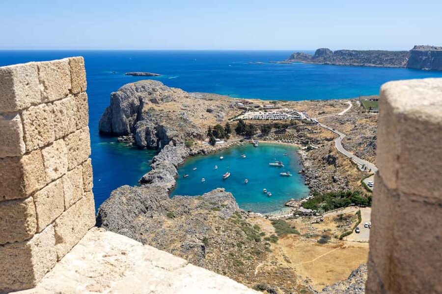 From Rhodes Town: Day Trip to Lindos - The coach ride to Lindos