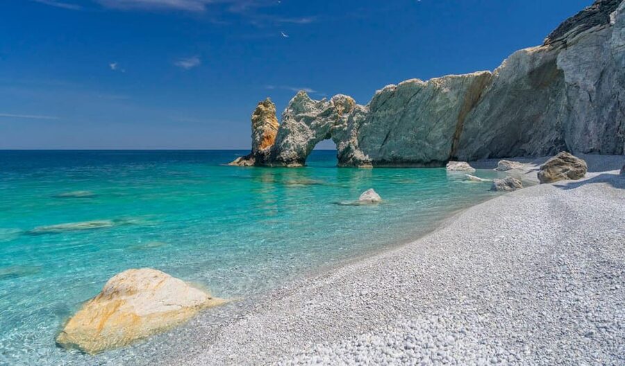 From Skiathos: Cruise to Lalaria, Kastro, and Tsougris - Katigioris or Asselinos: a long pause for lunch