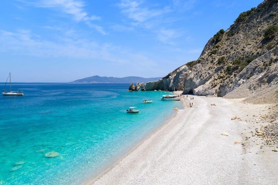 From Skiathos: Cruise to Lalaria, Kastro, and Tsougris - Tsougris Island and the final swim