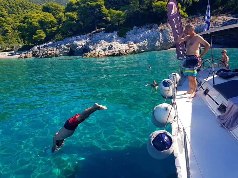 From Skiathos Marina: Yacht Sailing Day Trip with Lunch - Is $137 good value for this Skiathos sailing trip?