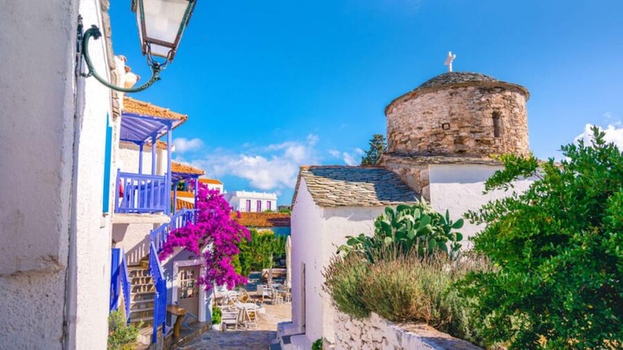 From Skiathos:Skopelos & Alonissos Boat Trip with Highlights - The Blue Caves from the water