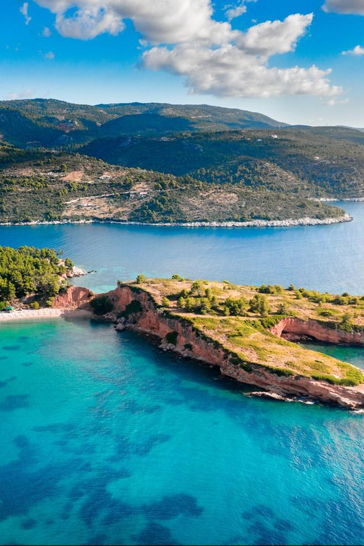 From Skiathos:Skopelos & Alonissos Boat Trip with Highlights - Mamma Mia views and the return crossing