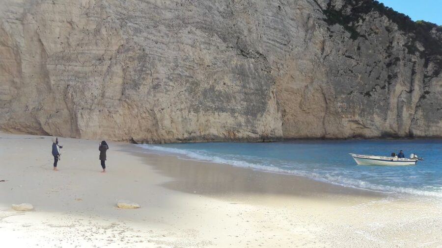 From St.Nikolaos: Boat Cruise to Navagio Beach & Blue Caves - Navagio Beach: beautiful, famous, and often crowded