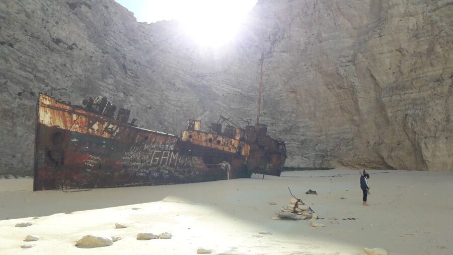 From St.Nikolaos: Boat Cruise to Navagio Beach & Blue Caves - Meeting Captain Takis at St. Nikolaos