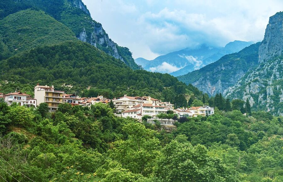 From Thessaloniki: Day Trip to Dion and Mount Olympus Park - Litochoro lunch, cafés, and mountain views
