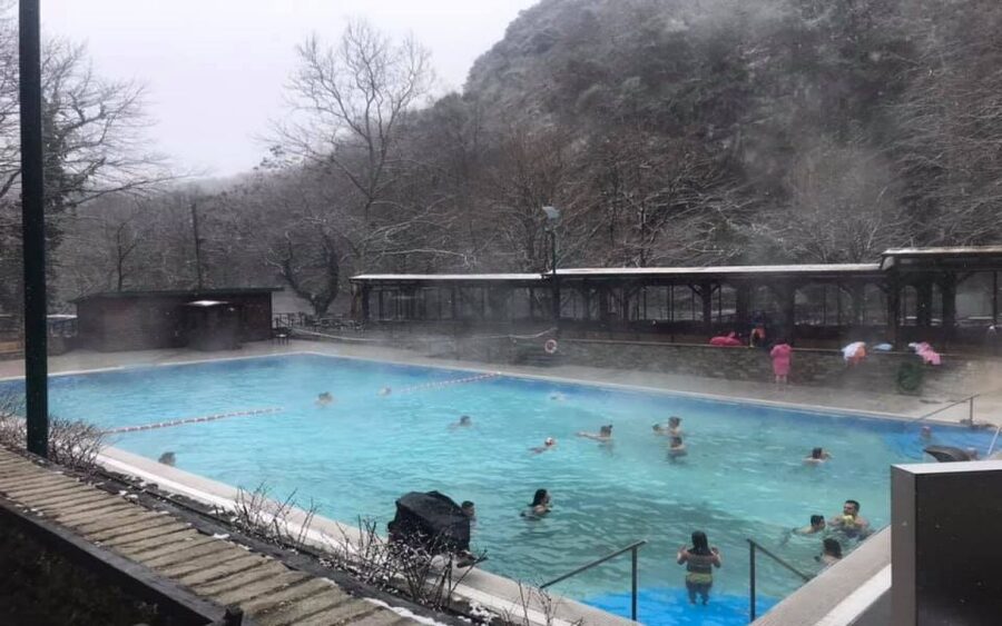 From Thessaloniki: Pozar Thermal Baths & Edessa Day Trip - Two and a half hours at Pozar Thermal Baths