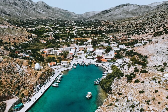 Full Day Boat Cruise to 3 Islands with optional pickup - Vathi: the cruise’s most memorable approach