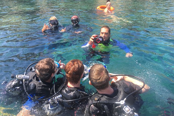 (Full day)Scuba Diving in Rhodes - The boat ride and the first safety briefing