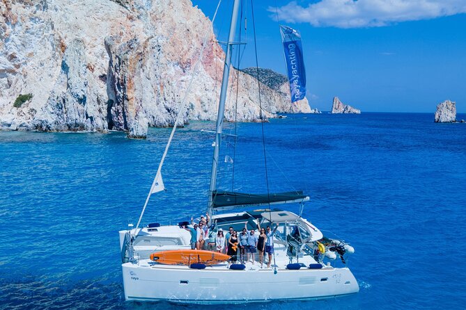 Full-Day Small-Group Cruise in Milos & Poliegos with Lunch - Cape Vani and the mining coast