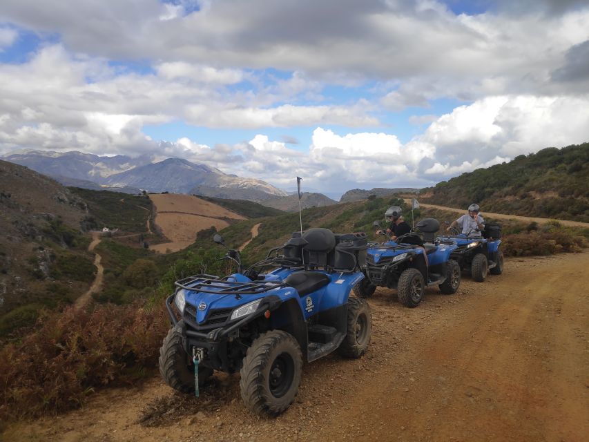 Georgioupolis Quad ATV Safari - The mountain café stop, with one point to clarify