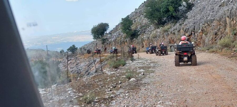Georgioupolis Quad ATV Safari - Vafes and the traditional olive oil mill