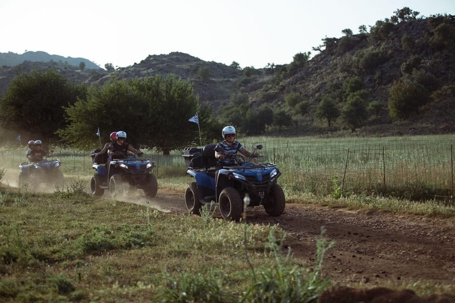 Georgioupolis Quad ATV Safari - Can you switch drivers on the same quad?