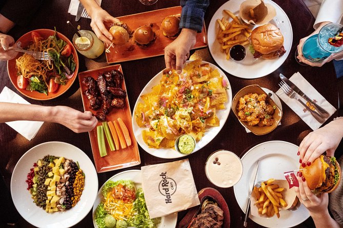Hard Rock Cafe Athens with Set Lunch or Dinner - Food quality, portions, and drink costs