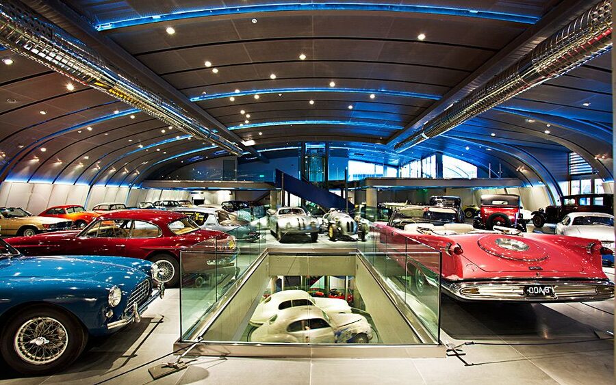 Hellenic Motor Museum Entrance Ticket - The spiral ramp and the story of the wheel