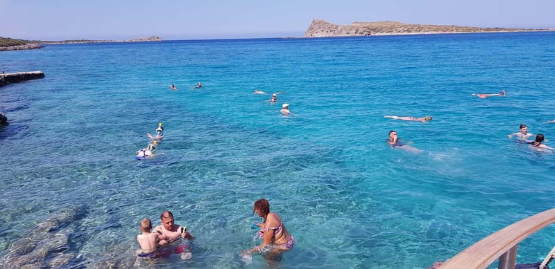 Heraklion Areas : Elounda Boat Trip -The Authentic - Barbarossa Cave and the pirate story