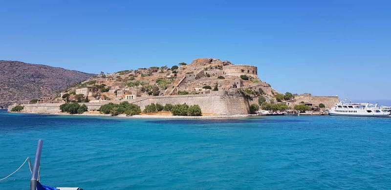 Heraklion Areas : Elounda Boat Trip -The Authentic - Skistra Beach for a second swim