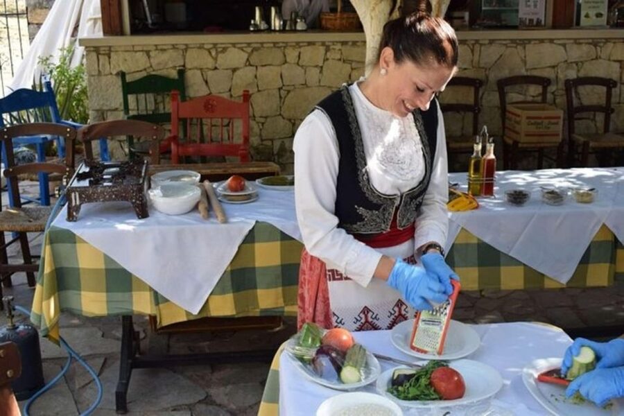 Heraklion: Cretan Cooking Lesson with Lunch in Arolithos - Should you book the Arolithos cooking class?