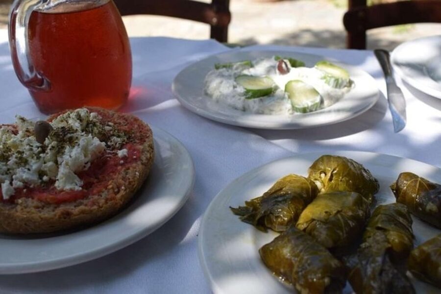 Heraklion: Cretan Cooking Lesson with Lunch in Arolithos - Lunch on the terrace is the payoff