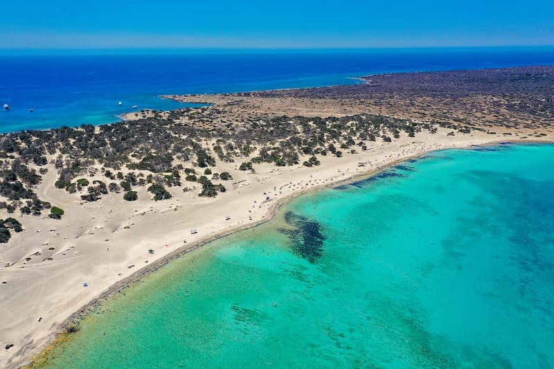 Heraklion:Cruise to Chrissi island natural park with pick up - A short look at Ierapetra before sailing