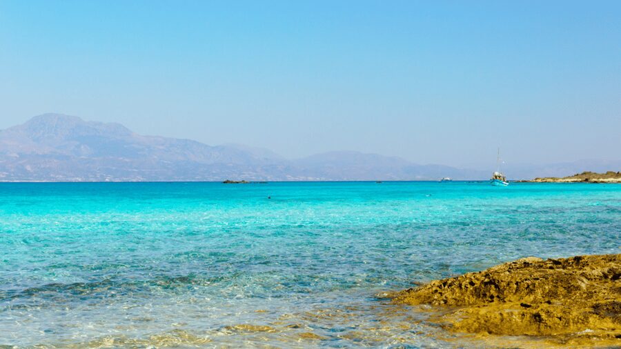 Heraklion:Cruise to Chrissi island natural park with pick up - The ferry crossing to Chrissi Island