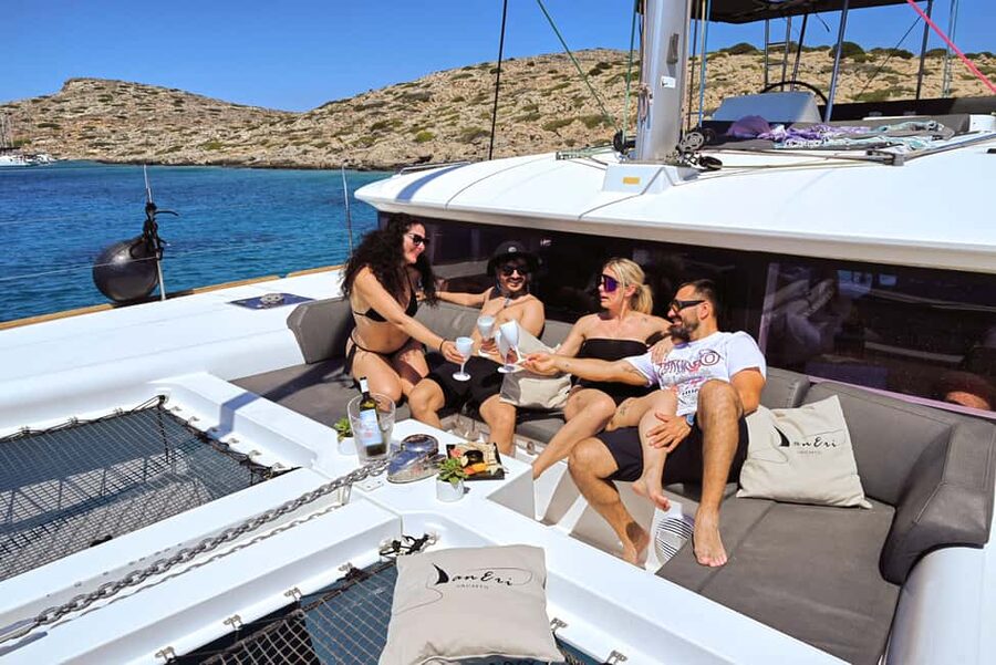 Heraklion: Dia Catamaran Tour - Lunch, Open Bar & Snorkeling - Five things worth knowing before you book