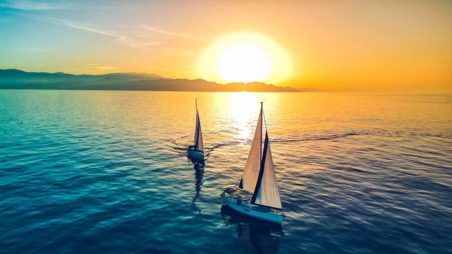 Heraklion: Dia Island Sailboat Cruise with Swimming and Meal - Three hours and thirty minutes in a protected bay